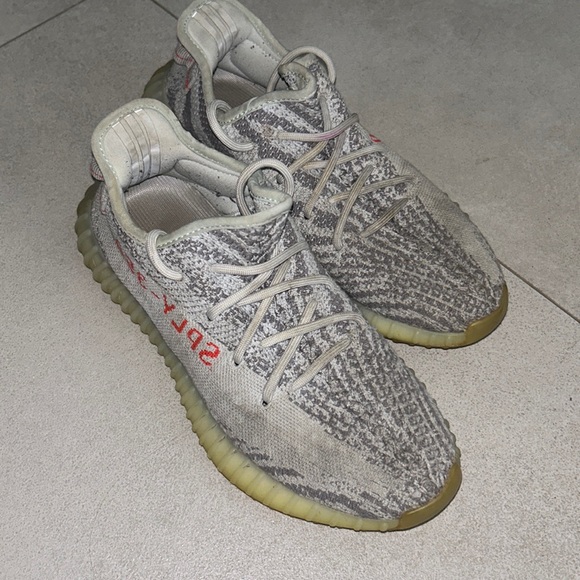 Used adidas Yeezy Boost 350 V2 “Blue Tint” - Picture 1 of 3